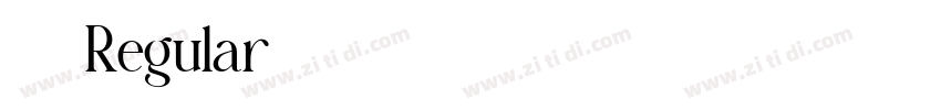 小夏 Regular字体转换